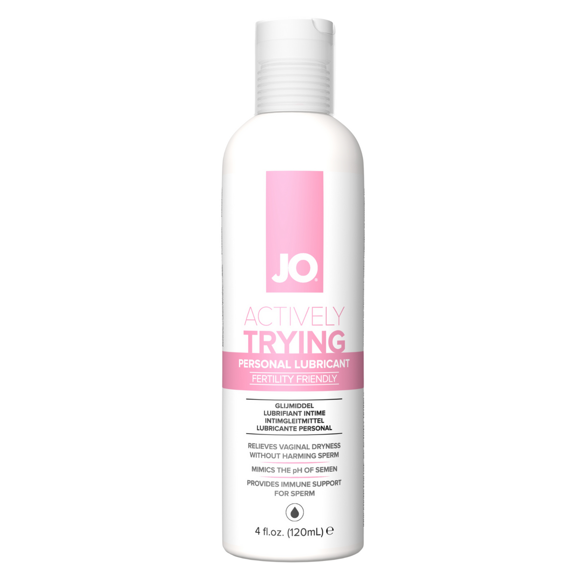 JO Actively Trying Fertility Friendly Water-Based Personal Lubricant 4 fl oz Hauptbild