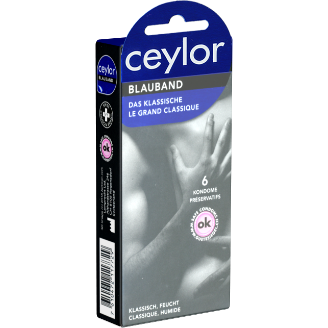 Ceylor Blauband Box 6 | WorldCondoms Hauptbild