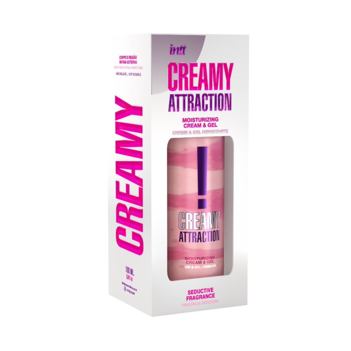 Intt Creamy Attraction Moisturizing Cream & Gel with Seductive Fragrance in the white background. Hauptbild