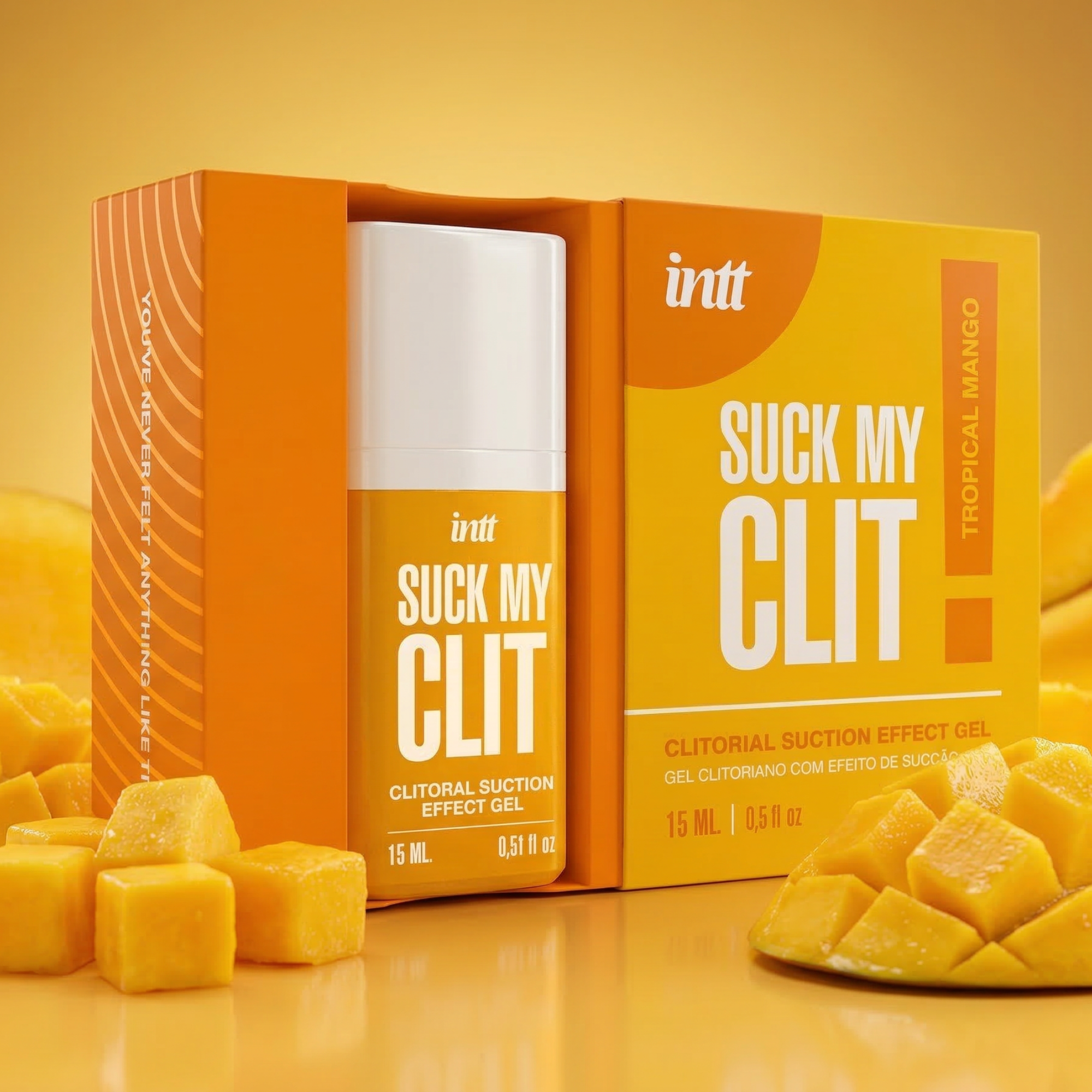 intt Suck My Clit Tropical Mango Saugeffekt-Gel 15 ml Zweitbild