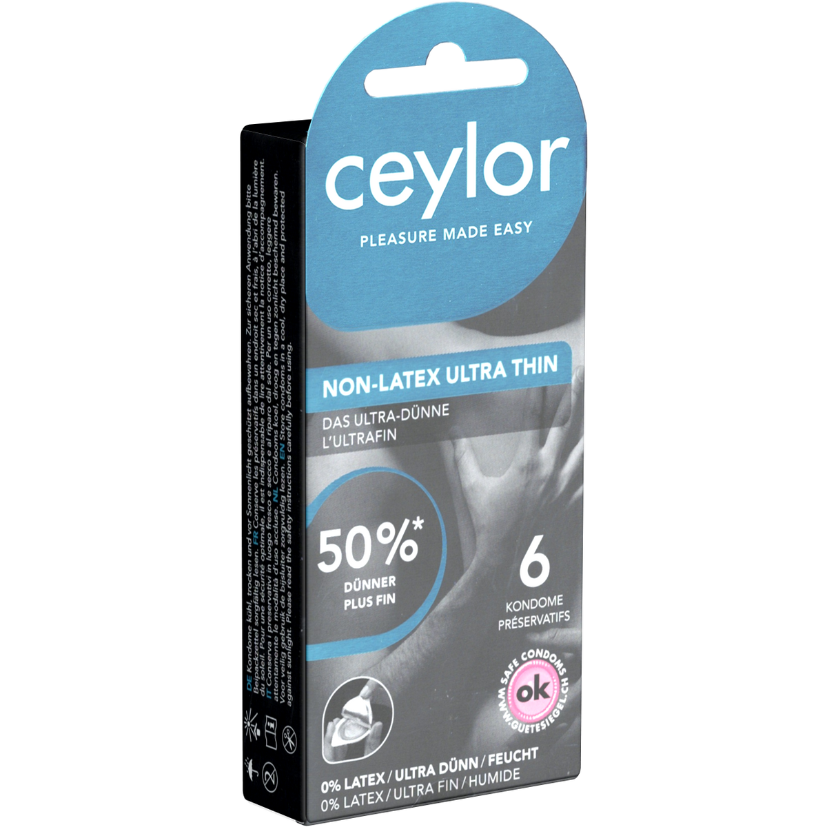 Ceylor Non-Latex Box 6 | WorldCondoms Hauptbild