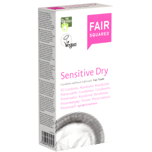 Fair Squared Sensitive Dry Box 10 | WorldCondoms Hauptbild