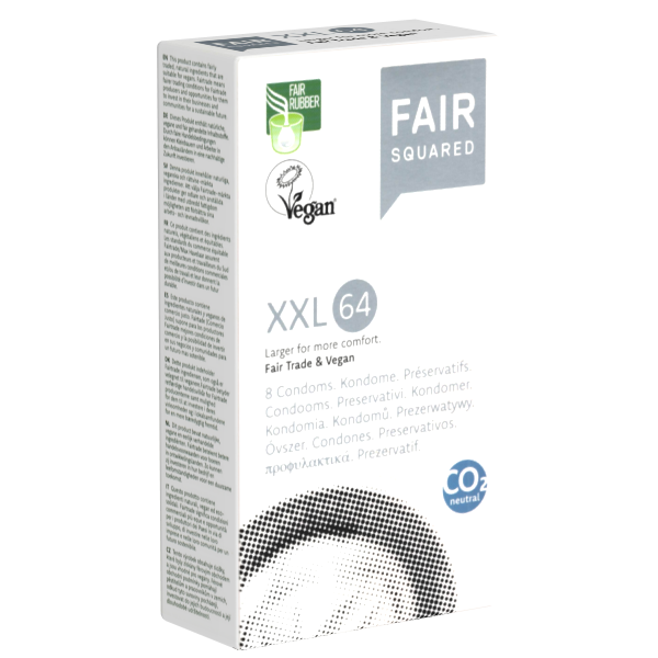 Fair Squared XXL 64 Box 8 | WorldCondoms Hauptbild