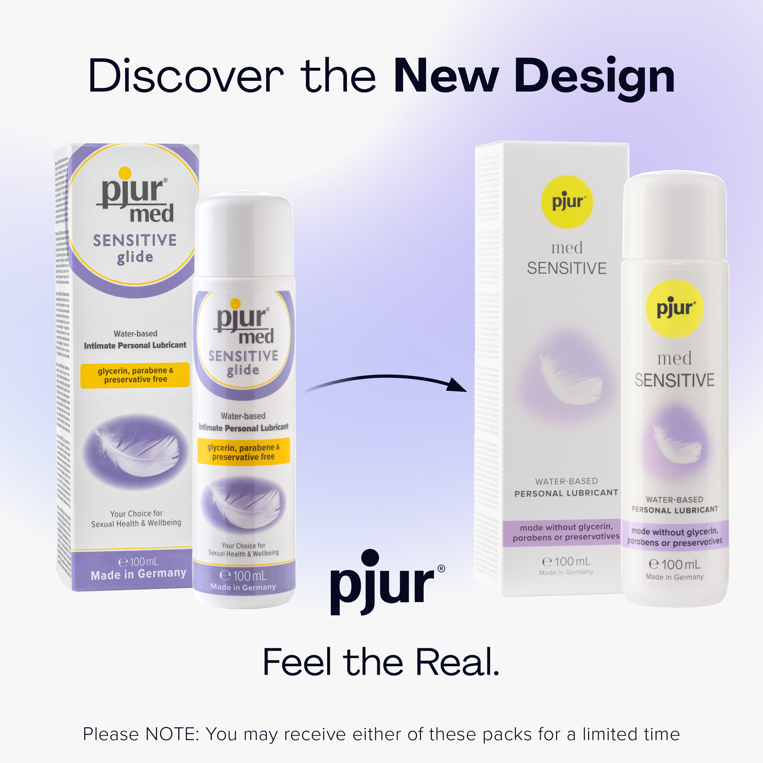 pjur med Sensitive Glide 100ml Zweitbild