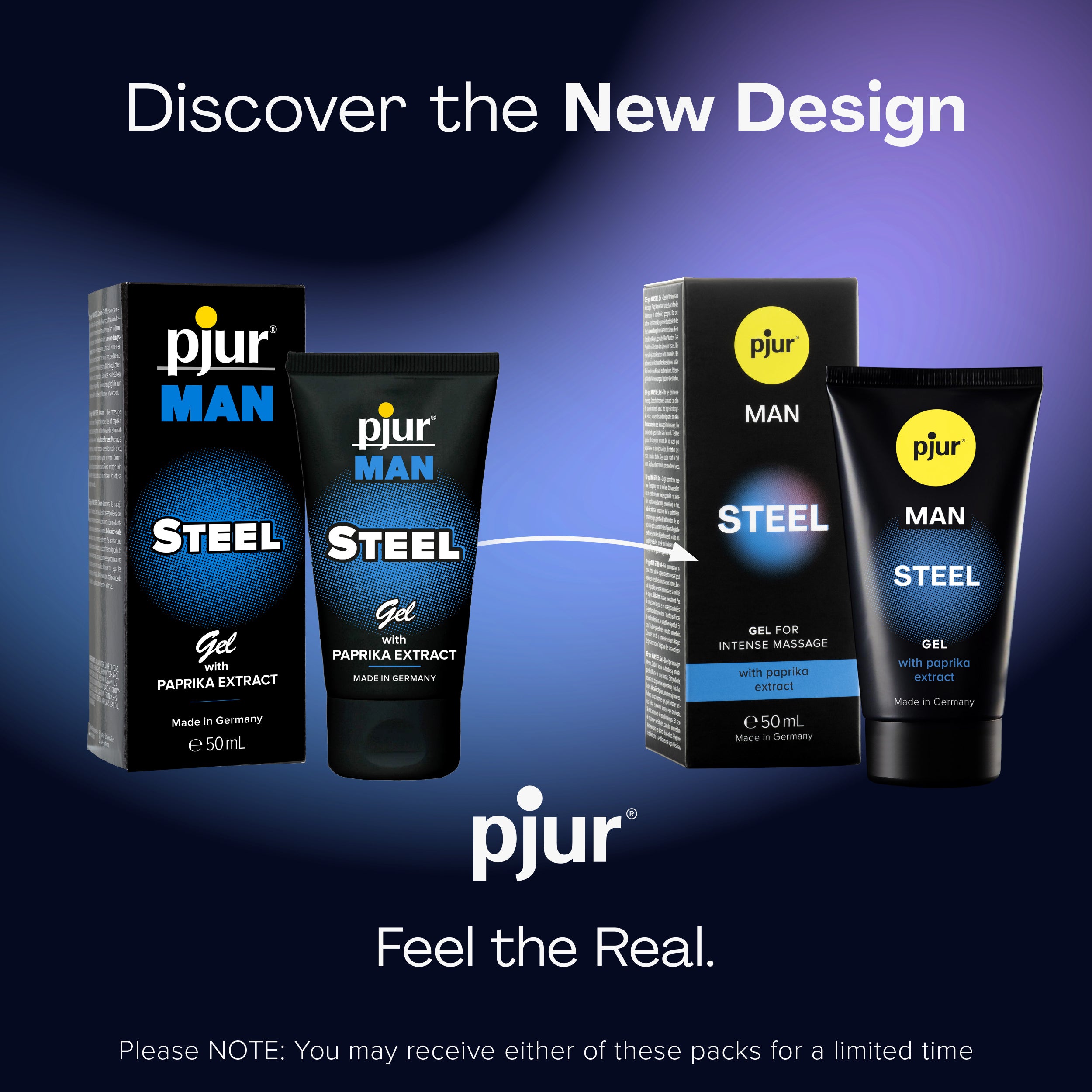 pjur MAN Steel gel 50ml Zweitbild
