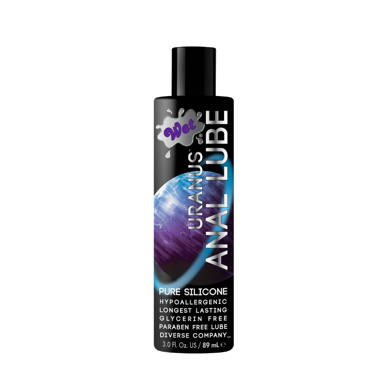 Wet Uranus Lube Pure Silicone Hypoallergenic Longest Lasting Glycerin Free Paraben Free Lubes