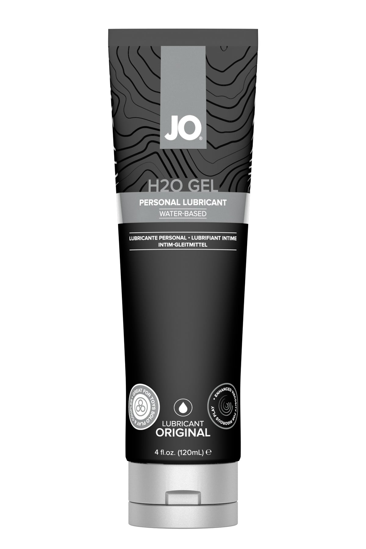 JO H2O Gel Original Lubricant Water-Based 4 fl oz