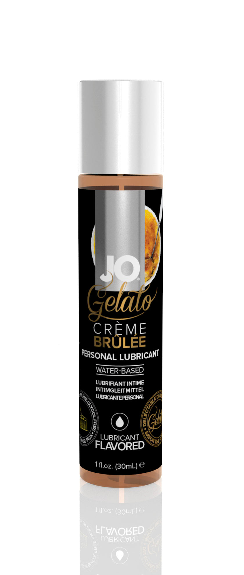 JO Gelato Creme Brulee Gleitmittel auf Wasserbasis Zweitbild