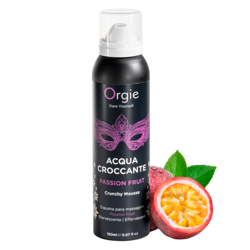 Orgie Acqua Croccante Maracuja Crunchy Mousse 150ml  Zweitbild
