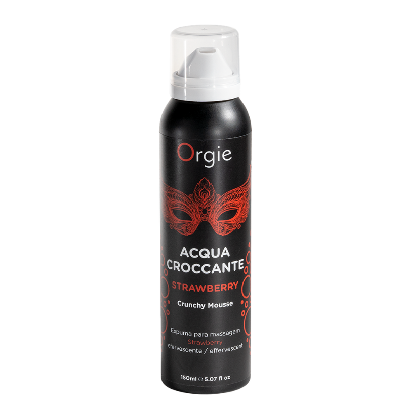 Orgie Acqua Croccante Strawberry Crunchy Mousse 150ml Hauptbild