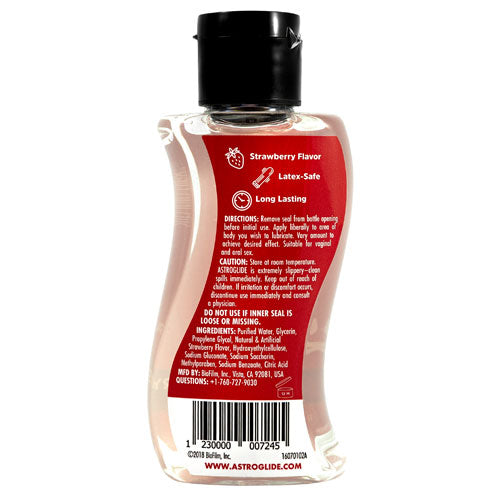 Astroglide Strawberry Liquid 120ml Zweitbild