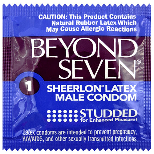 Beyond Seven Studded condoms Hauptbild