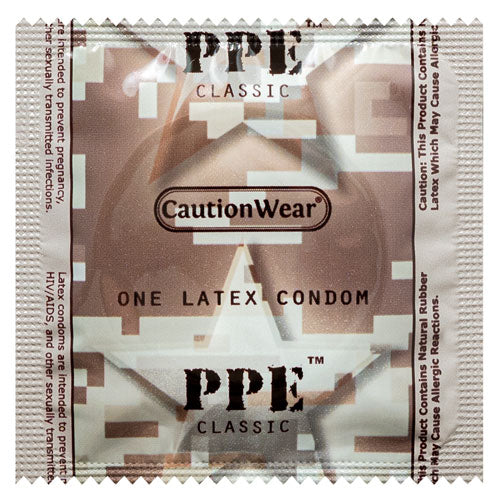 Caution Wear PPE Classic Condoms | WorldCondoms Hauptbild