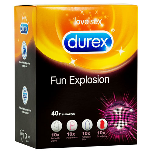 Durex Fun Explosion Box 40 Hauptbild