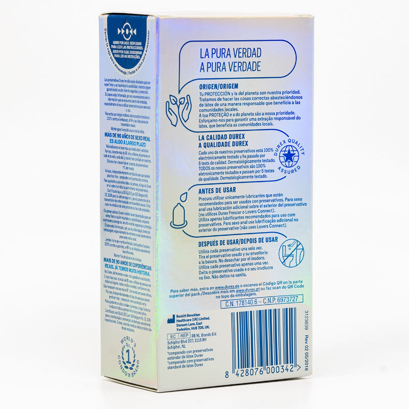 Durex Invisible Extra Sensitive 12er Pack Zweitbild