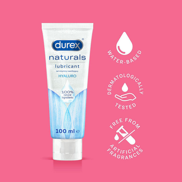 Durex Naturals Hyaluro 100ml | WorldCondoms