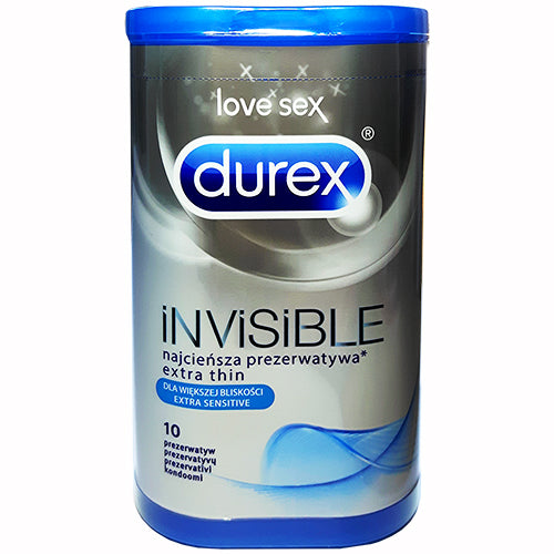 Durex Invisible Sensitive Box 10 Hauptbild