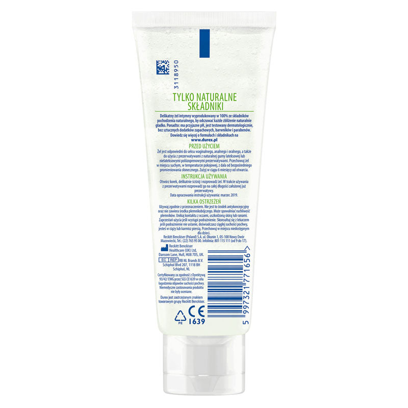 Durex Pure Naturals 100ml Zweitbild