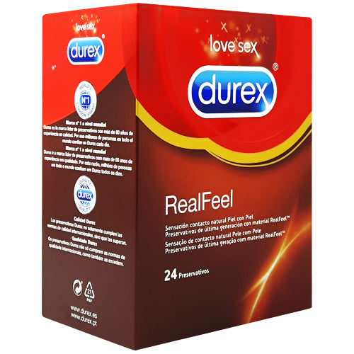 Durex RealFeel Condoms 24PCS Box Hauptbild