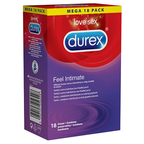 Durex Intimate Feel Box 18 Condoms | WorldCondoms