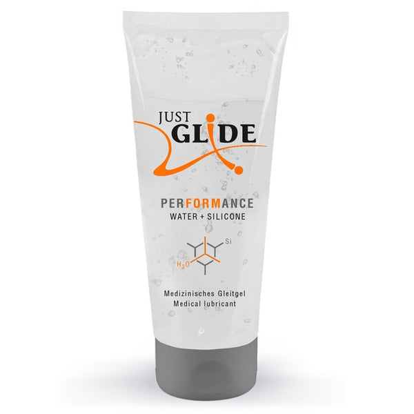 Just Glide Performance 200ml Tube from front