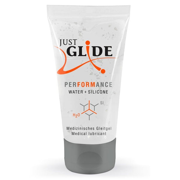 Just Glide Performance 50ml Tube from front