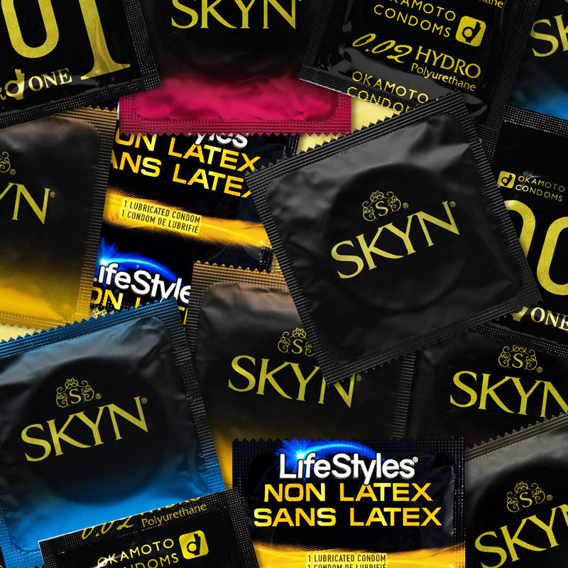 Latexfreie Kondome Sampler Pack Zweitbild