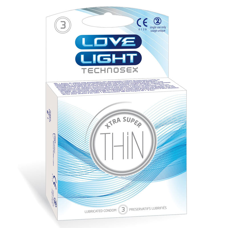 Love Light Xtra Super Thin Box 3 | WorldCondoms