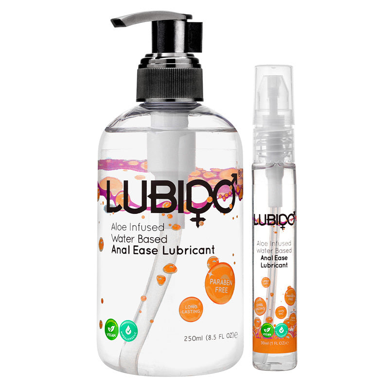 Lubido Anal Ease Aloe Infused Lubricant 250ml and 30ml Bottle Hauptbild