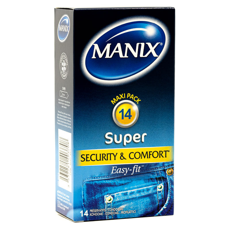 Mates Super Easy-fit Condoms Box 14 Front | WorldCondoms Hauptbild