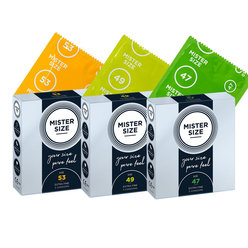 Mister Size Snug Kondome Probierpaket 3 x 3er Pack