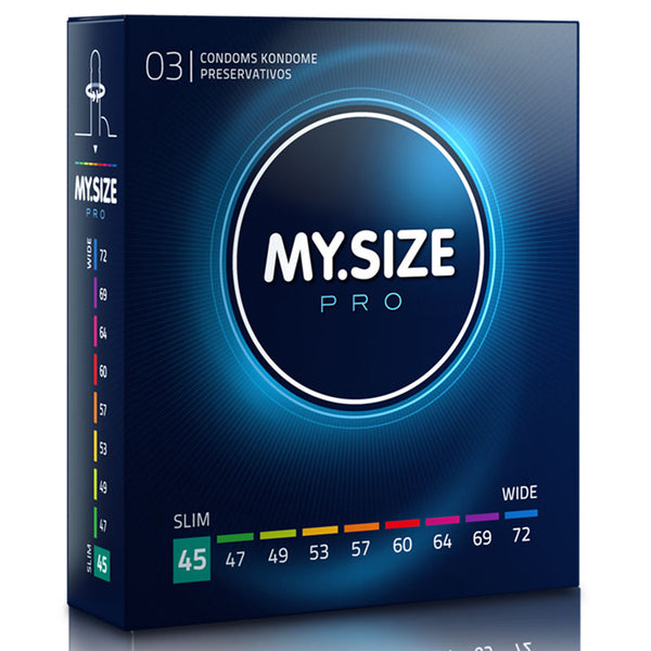 My.Size PRO 45mm Condoms Box 3 Front | WorldCondoms