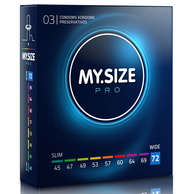 My.Size PRO 72mm Condoms Box 3 | WorldCondoms Hauptbild