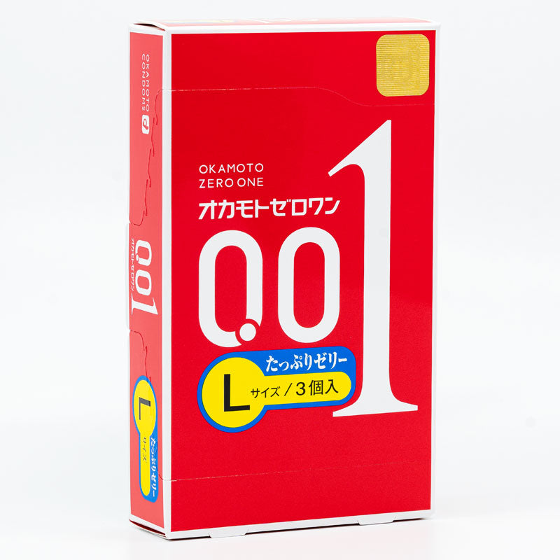 Okamoto 001 L-Size Rich Lubricant Box 3 Hauptbild