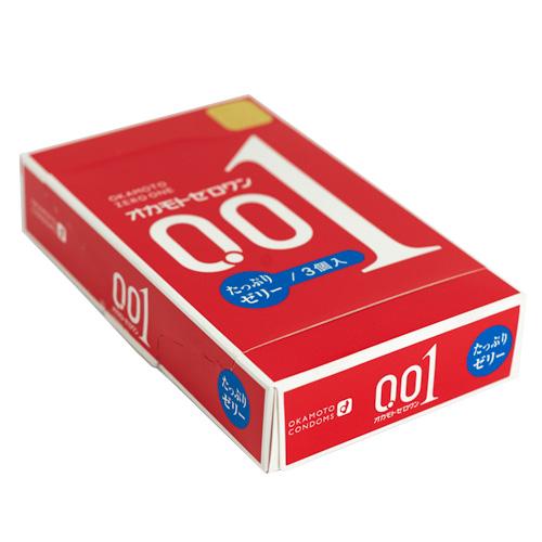 Okamoto 001 Rich Lubricant 3er Pack Zweitbild