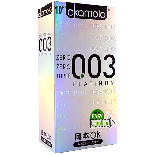 Okamoto 003 Platinum Box 10 Hauptbild