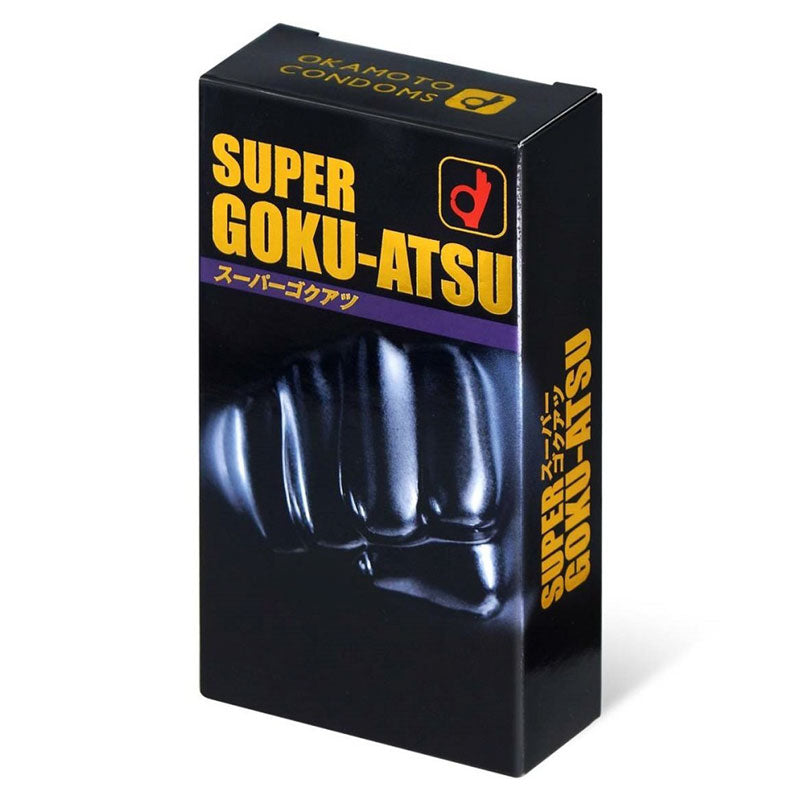 Okamoto Super Goku-Atsu Black 10er-Pack