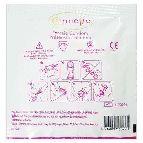Ormelle Female Condom back