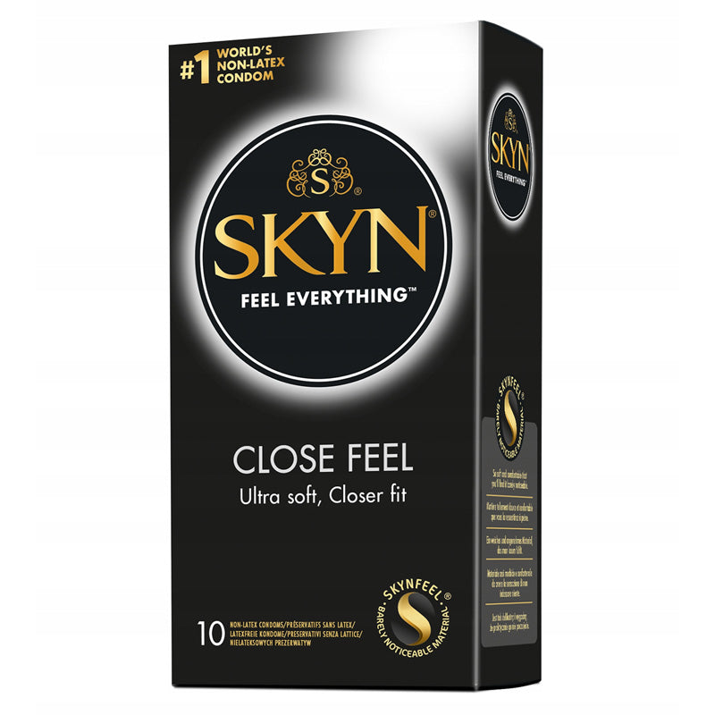 SKYN Feel Everything Close Feel Ultra soft, Closer fit box of 10 condoms.  Hauptbild
