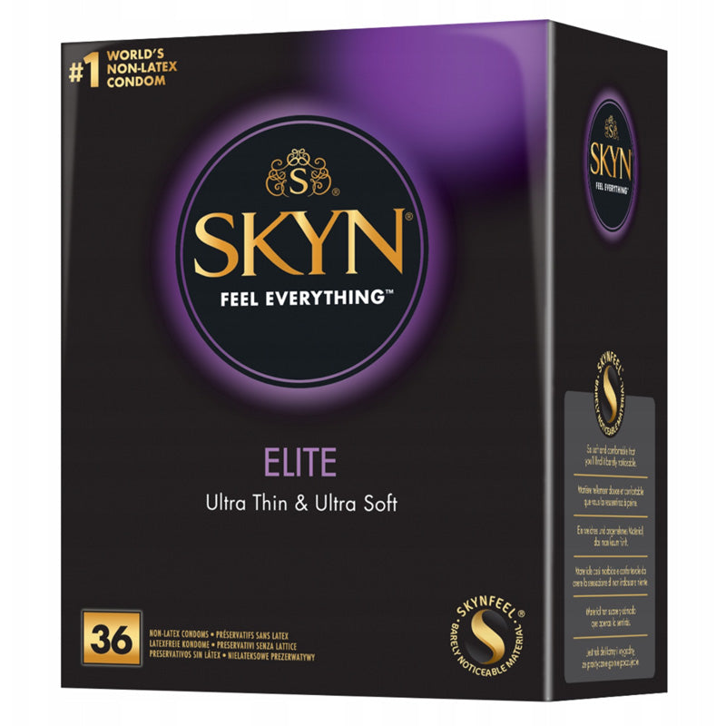 SKYN Elite Ultra Thin & Ultra Soft Condoms Box 36 Hauptbild