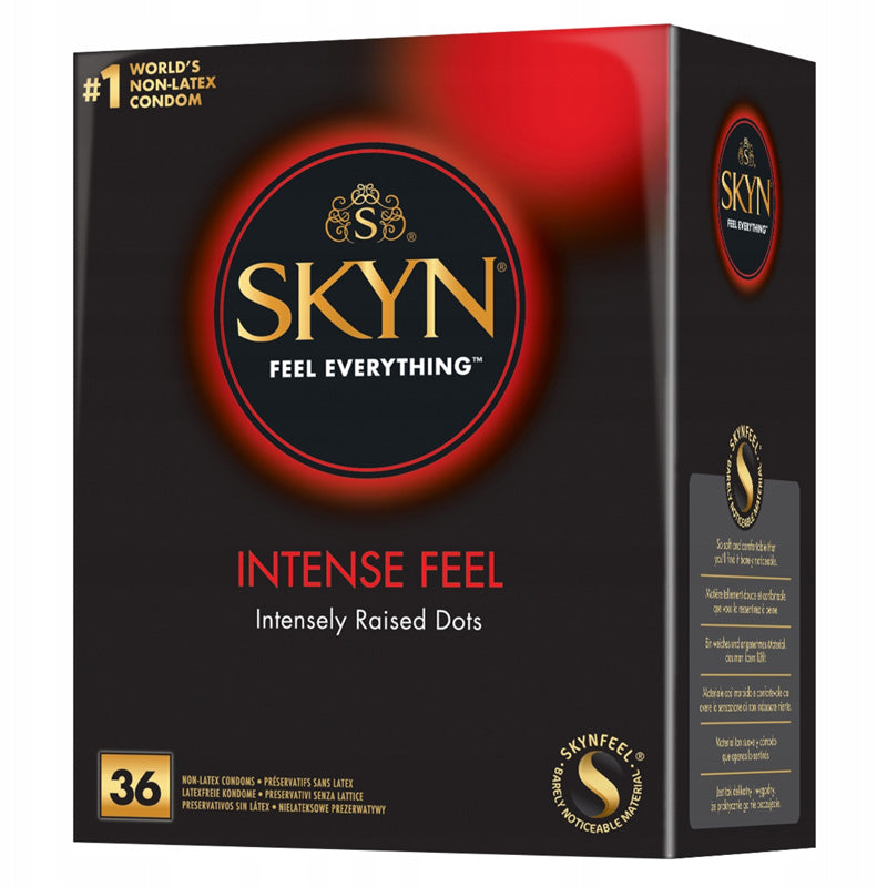 SKYN Intense Feel Intensely Raised Dots Textured Condoms Box Hauptbild