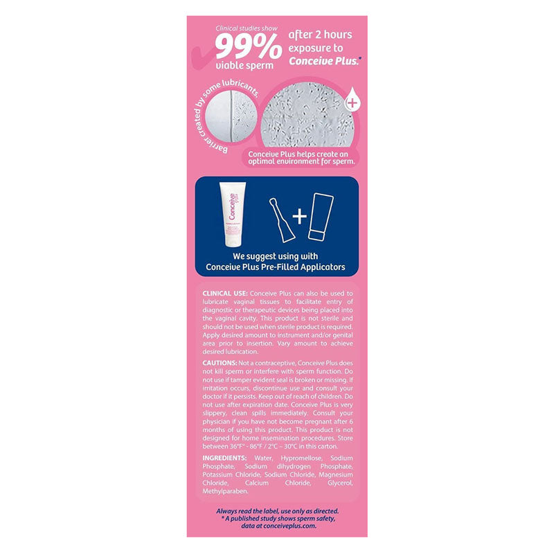 Sasmar Conceive Plus Fruchtbarkeitsschmiermittel 75ml Zweitbild