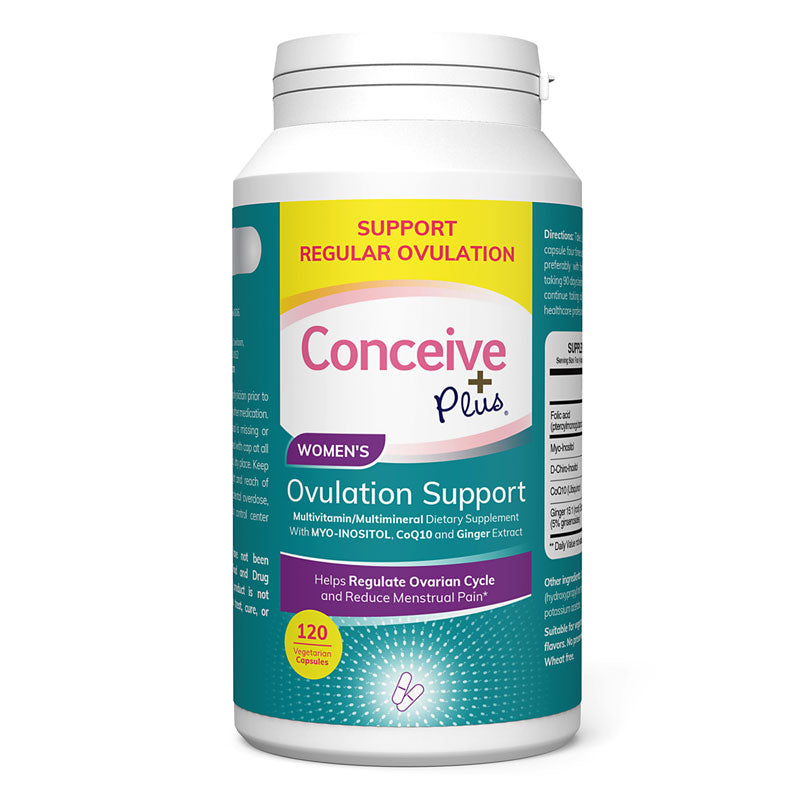 Sasmar Conceive Plus Women's Ovulation Support Caps 120 | WorldCondoms Hauptbild