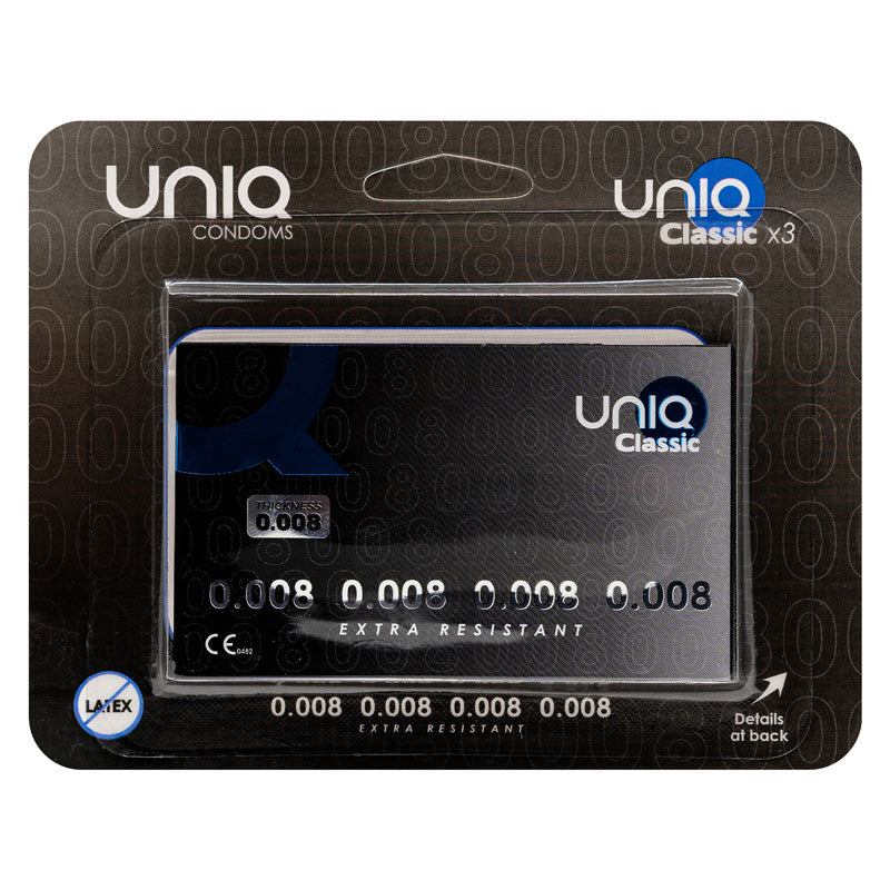 Uniq Classic 0008 condoms Pack 3 Hauptbild