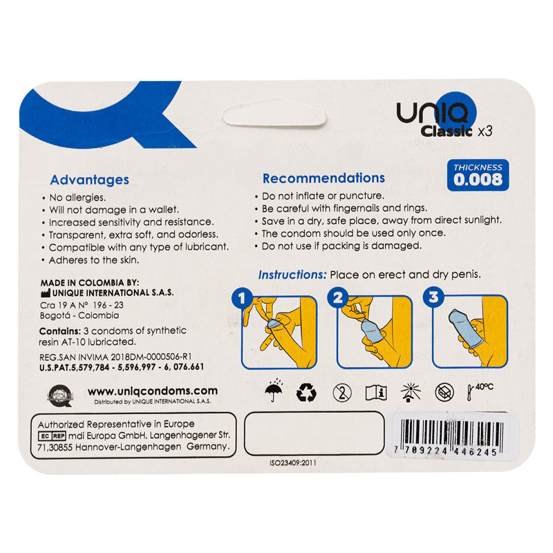 Uniq Classic 0008 3er Pack Zweitbild