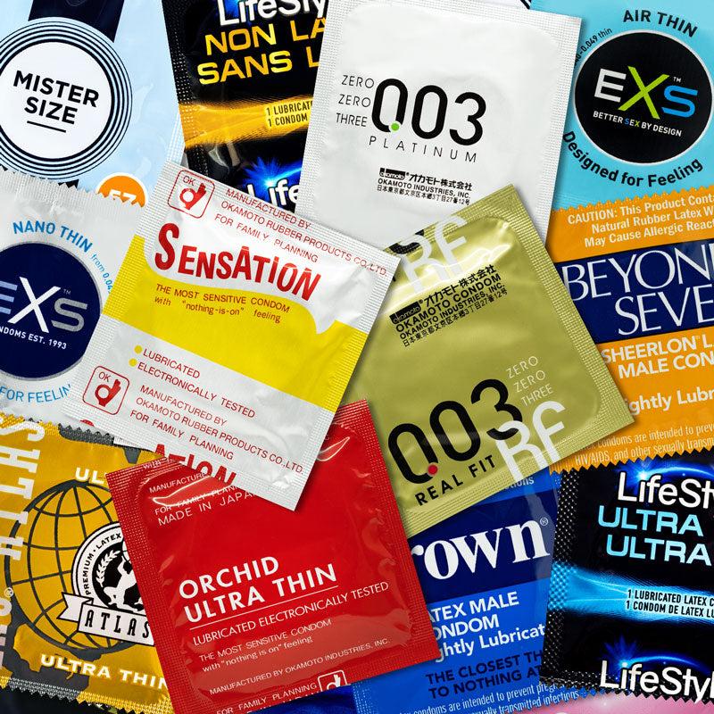 Ultradünne Kondome Sampler Pack Zweitbild