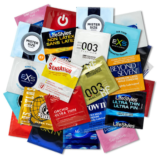 Ultradünne Kondome Sampler Pack