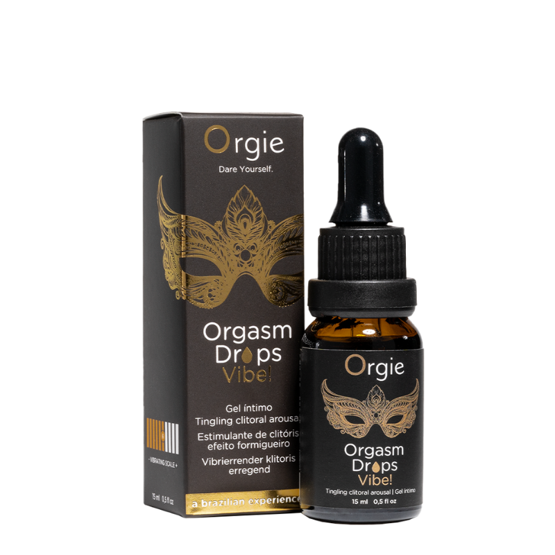 Orgie Orgasm Drops Vibe! Tingling Clitoral Arousal 15ml Hauptbild