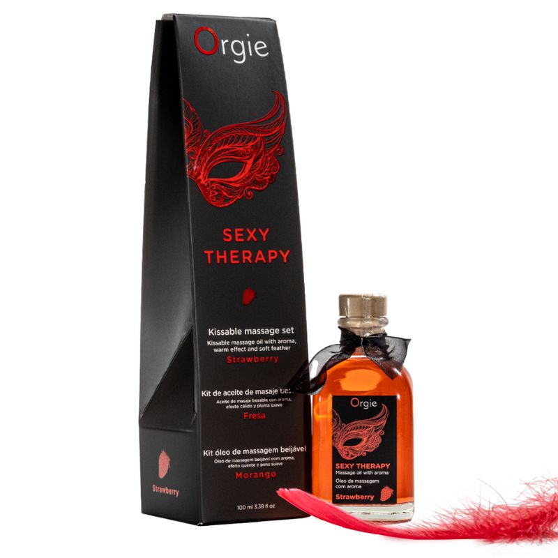 Orgie Sexy Therapy Massage Kit Strawberry 100ml Hauptbild